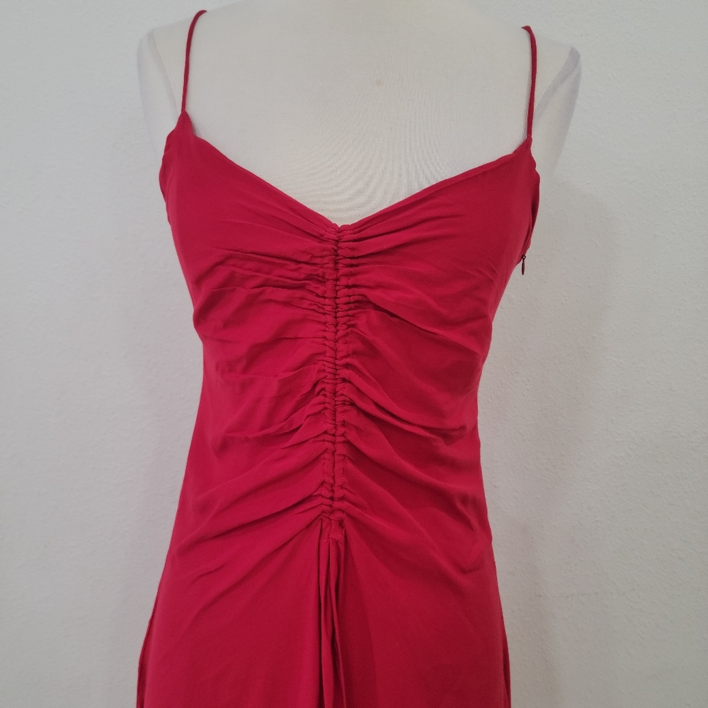 Mango Red Maxi Dress - Picture 4 of 15